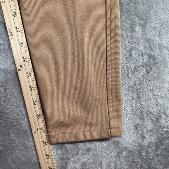 Talbots Pants Womens 10 Tan Faux Suede Jodhpurs Equestrian Preppy Skinny Ankle - Picture 7 of 7